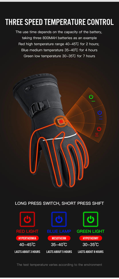 Waterproof Self-Heating Gloves